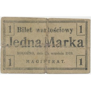 Rogoźno, 1 marka 1919