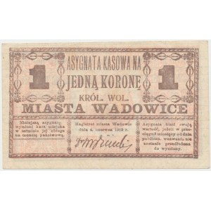 Wadowice, 1 korona 1919