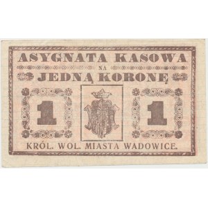 Wadowice, 1 korona 1919