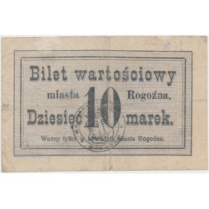 Rogoźno, 10 marek 1919 wymiany