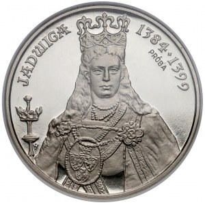 Próba NIKIEL 500 złotych 1988 Jadwiga - NGC PF69 UC