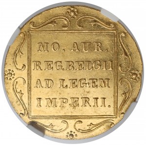 Powstanie Listopadowe, Dukat Warszawa 1831 - kropka przed - NGC MS61