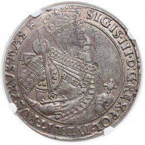 Zygmunt III Waza, Talar Bydgoszcz 1629 II - NGC AU50