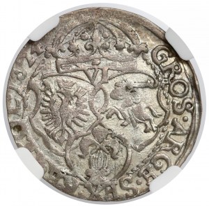 Zygmunt III Waza, Szóstak Kraków 1624 - NGC AU53