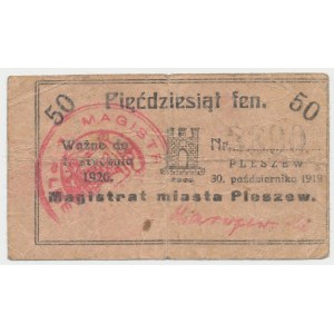 Pleszew, 50 fenigów 1919