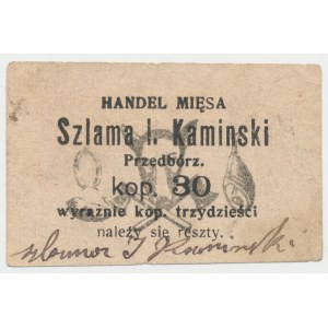Przedbórz, Handel Mięsa Szlama I. Kaminski, 30 kopiejek 