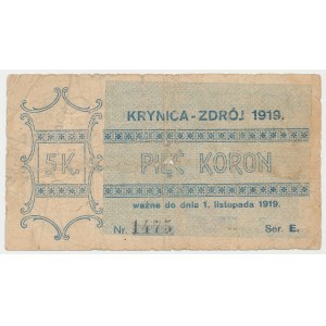 Krynica Zdrój, 5 koron 1919