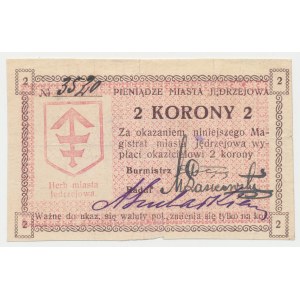 Jędrzejów, 2 korony (1919)