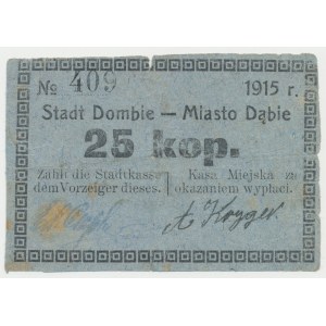 Dąbie, 25 kopiejek 1915