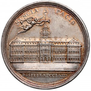 Śląsk, Medal Pokój Hubertusburgski 1763 r. (Oexlein)