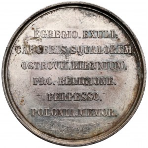 Medal kardynał Mieczysław Ledóchowski 1877