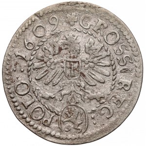 Zygmunt III Waza, Grosz Kraków 1609 - korona wąska