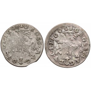 Zygmunt III Waza, Grosze Wilno 1608 i 1609 (2szt)
