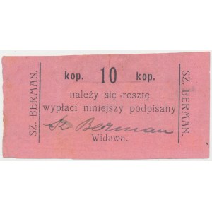 Widawa, SZ. BERMAN, 10 kopiejek