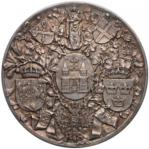 Ryga, Medal srebro 700-lecie miasta 1901 r. - rzadki