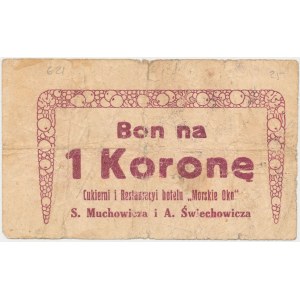 Zakopane, Hotel Morskie Oko, 1 korona (1919)