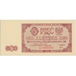 5 złotych 1948 - BK - PMG 50