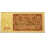 5 złotych 1948 - BK - PMG 50
