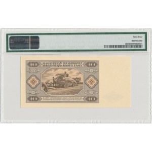 10 złotych 1948 - BD - PMG 64