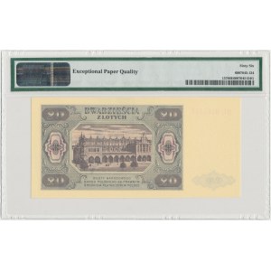 20 złotych 1948 - HL - PMG 66 EPQ