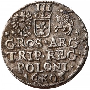 Zygmunt III Waza, Trojak Kraków 1603
