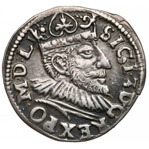  Zygmunt III Waza, Trojak Poznań 1593 - wydłużona