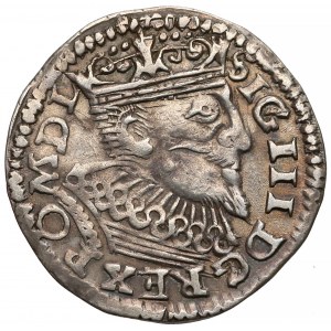 Zygmunt III Waza, Trojak Poznań 1597 - data w wierszu / SIG III