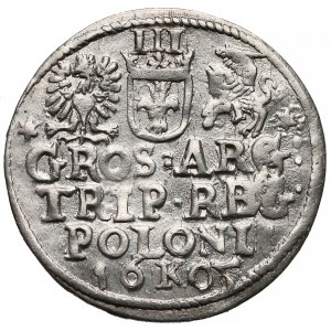 Zygmunt III Waza, Trojak Kraków 1605 - piątka bez belki
