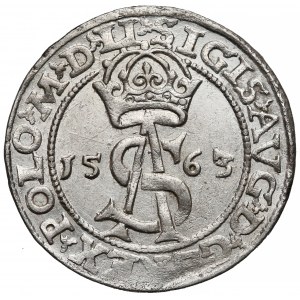 Zygmunt II August, Trojak Wilno 1563