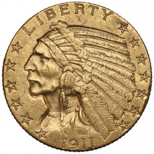 USA, 5 dolarów 1911 Indianin 