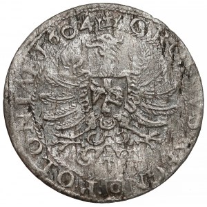Zygmunt III Waza Grosz Kraków 1604 - (C) i Lewart - rzadki