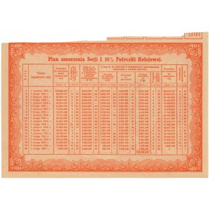 10% Pożyczka Kolejowa 1924, Obligacja na 10 Franków złotych