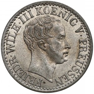 Niemcy, Prusy, Fryderyk Wilhelm III, 1/2 silber groschen 1833-A