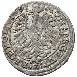Jan II Kazimierz, 3 krajcary Opole 1661 TT - rzadkość