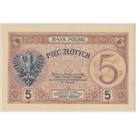 5 złotych 1919 - S. 22 A - PMG 65 EPQ