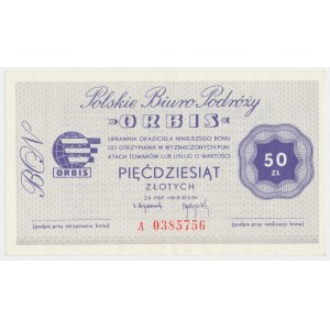 Polskie Biuro Podróży ORBIS, Bon 50 złotych - A