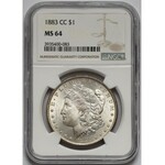 USA, Dolar 1883-CC, Carson City - NGC MS64