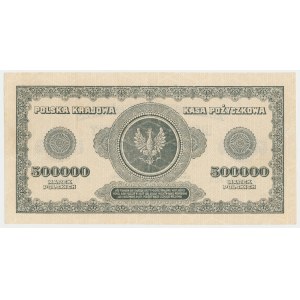 500.000 mkp 1923 - 7 cyfr - F