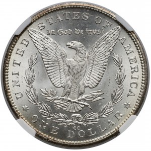 USA, Dolar 1884-CC, Carson City - NGC MS63