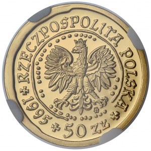 Orzeł Bielik 50 złotych 1995 - NGC PF70 UC (MAX)