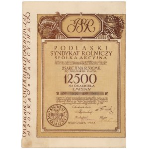 Podlaski Syndykat Rolniczy, Em.4, 25x 500 mk 1923