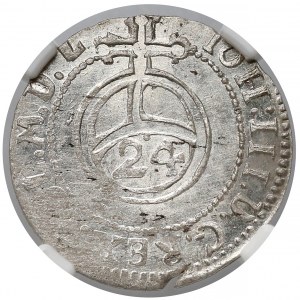 Kurlandia, Fryderyk Kazimierz, Półtorak Mitawa 1689 - NGC MS63