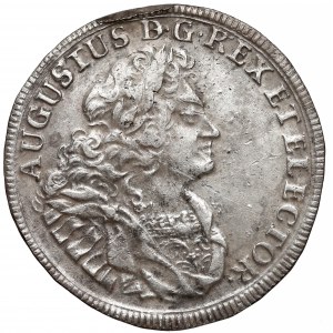 August II Mocny, Gulden (2/3 talara) 1709 ILH
