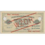 WZÓR 500.000 mkp 1923 - 6 cyfr - Serja X - PMG 55 EPQ