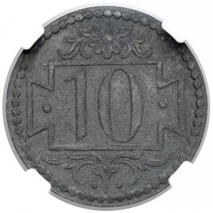 Gdańsk, 10 fenigów 1920 - 61 perełek 
