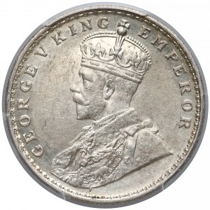 Indie brytyjskie, Rupia 1918 - PCGS AU55