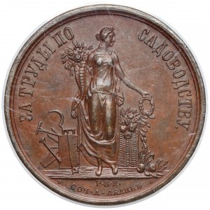 Rosja, Aleksander III, Medal Wystawa Petersburg 1884 - PCGS SP62