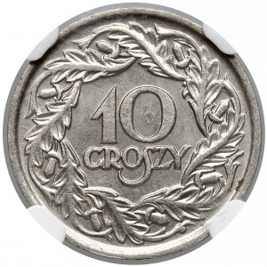 10 groszy 1923 - NGC MS64