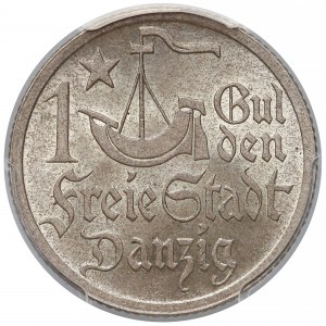 Wolne Miasto Gdańsk, 1 gulden 1923 - PCGS MS65