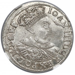 Jan III Sobieski, Szóstak Kraków 1683-C - NGC MS61